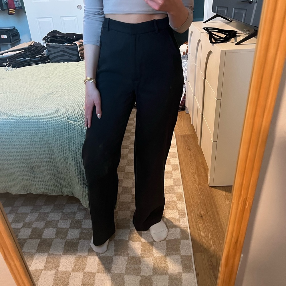 Abercrombie & Fitch Black Trousers
